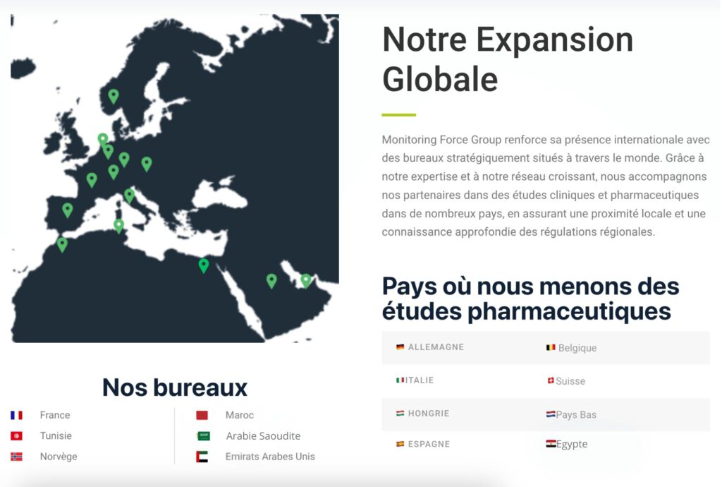 Monitoring FOrce Nos bureaux